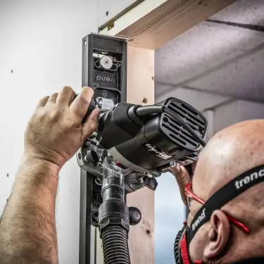 Click Here To Enlarge This Photo Of Trend H&sol;JIG&sol;C Skeleton Hinge Jig Kit &lpar;Two Part In Case&rpar;