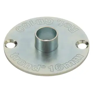 Trend GB160 Metal Guide Bush for Hinge Jig 16mm Dia