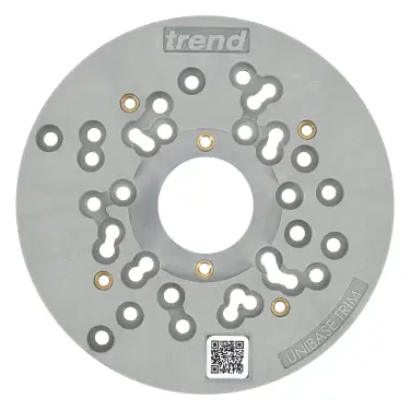 Click Here To Enlarge This Photo Of Trend UNIBASE&sol;TRIM 150mm Universal Trim Router Sub-Base