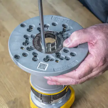 Click Here To Enlarge This Photo Of Trend UNIBASE&sol;TRIM 150mm Universal Trim Router Sub-Base