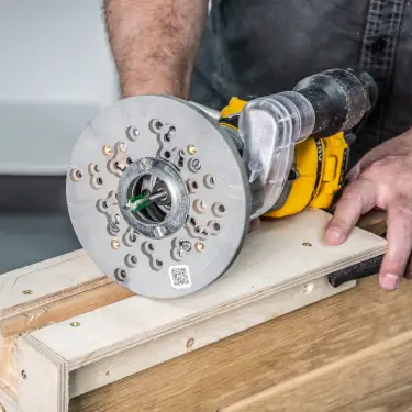 Click Here To Enlarge This Photo Of Trend UNIBASE&sol;TRIM 150mm Universal Trim Router Sub-Base