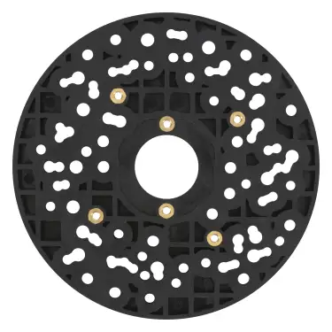 Click Here To Enlarge This Photo Of Trend UNIBASE&sol;180 180mm Universal Plunge Router Sub-Base c&sol;w Pins & Bush