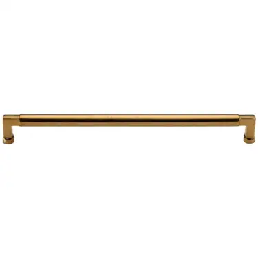Click Here To Enlarge This Photo Of C0312 320-ULB Heritage Brass Cabinet Pull Bauhaus Design 320mm CTC Unlacquered Brass Finish
