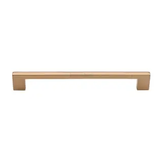 C0337 192-ULB Heritage Brass Cabinet Pull Metro Design 192mm CTC Unlacquered Brass Finish