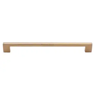 C0337 256-ULB Heritage Brass Cabinet Pull Metro Design 256mm CTC Unlacquered Brass Finish