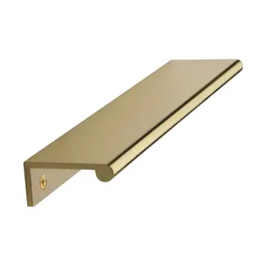Click Here To Enlarge This Photo Of EPR200-40-ULB Heritage Brass EPR Edge Pull Cabinet Handle 200mm Unlacquered Brass finish
