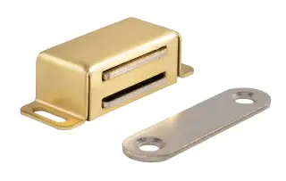 Eclipse 95594 Premium Magnetic Catch - Satin Brass
