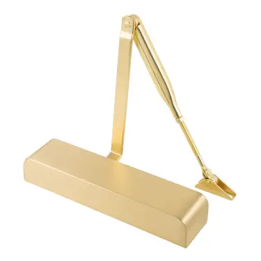 Click Here To Enlarge This Photo Of Eclipse 28840 83 Series Adjustable Size 2-4 Overhead Door Closer - Satin Brass