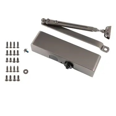 Click Here To Enlarge This Photo Of Eclipse 28983 93 Series Adjustable Size 2-4 Overhead Door Closer with Backcheck - Dark Bronze