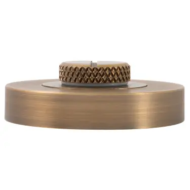 Click Here To Enlarge This Photo Of Eclipse 63287 Matt Antique Brass Knurled Thumbturn & Release on Round Rose &lpar;Insignia Range&rpar;