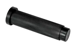 Eclipse 63751 76mm Linear Knurled Door Stop - Matt Black
