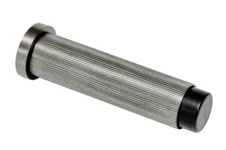 Eclipse 63756 76mm Linear Knurled Door Stop - Dark Bronze