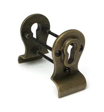 Click Here To Enlarge This Photo Of 52164 From The Anvil Burnished Brass 50mm Euro Door Pull &lpar;Back to Back fixings&rpar;