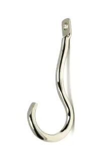 52212 From The Anvil Polished Nickel Anchor Coat Hook