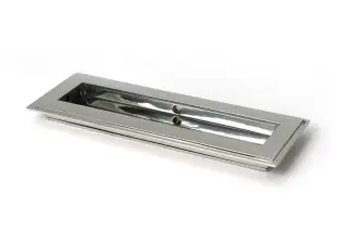 52489 From The Anvil Polished Marine SS &lpar;316&rpar; 175mm Art Deco Rectangular Pull