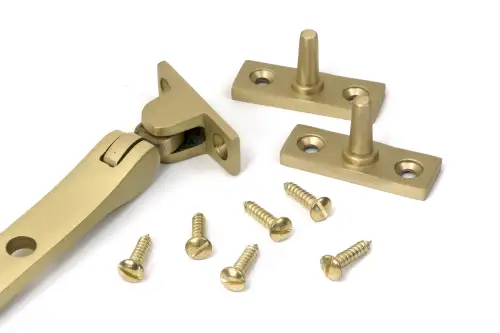 Click Here To Enlarge This Photo Of 52340 From The Anvil Satin Brass 12" Avon Stay