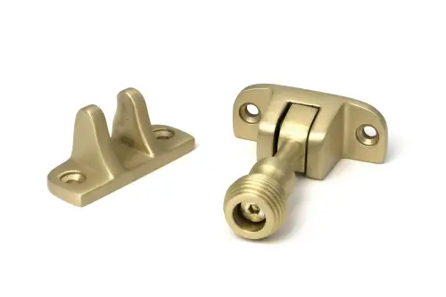 Click Here To Enlarge This Photo Of 52347 From The Anvil Satin Brass Beehive Brighton Fastener &lpar;Radiused&rpar;