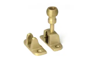 52347 From The Anvil Satin Brass Beehive Brighton Fastener &lpar;Radiused&rpar;