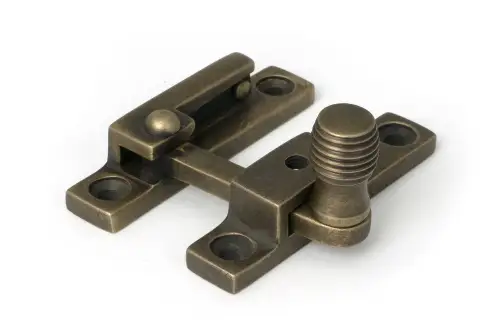 Click Here To Enlarge This Photo Of 52359 From The Anvil Burnished Brass Beehive Quadrant Fastener - Narrow