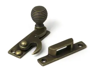 52365 From The Anvil Burnished Brass Beehive Sash Hook Fastener