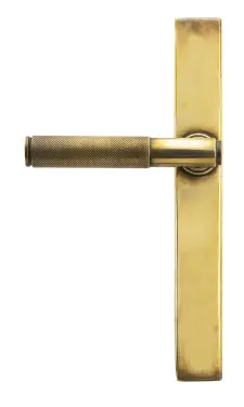Click Here To Enlarge This Photo Of 52536 From The Anvil Aged Brass Brompton Slimline Lever Espag&period; Latch Set