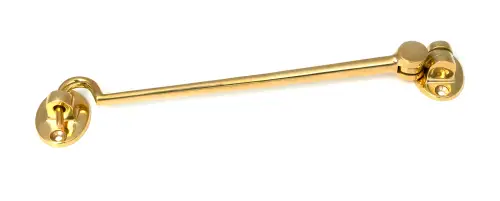 Click Here To Enlarge This Photo Of 52273 From The Anvil Polished Brass 8" Cabin Hook