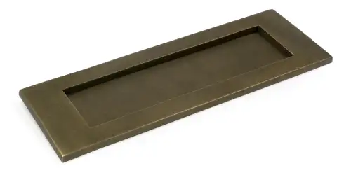 Click Here To Enlarge This Photo Of 52411 From The Anvil Burnished Brass Large Letter Plate