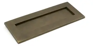 52407 From The Anvil Burnished Brass Small Letter Plate
