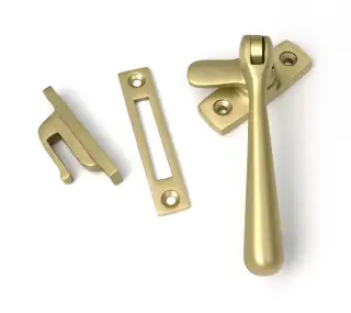 52314 From The Anvil Satin Brass Locking Newbury Fastener