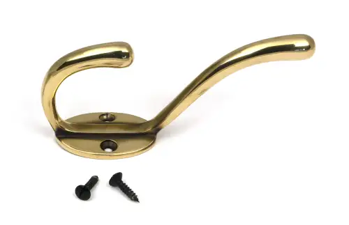Click Here To Enlarge This Photo Of 52218 From The Anvil Aged Brass Newbury Hat & Coat Hook