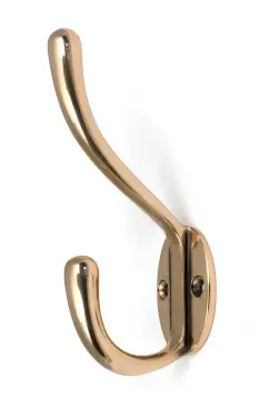 Click Here To Enlarge This Photo Of 52226 From The Anvil Polished Bronze Newbury Hat & Coat Hook