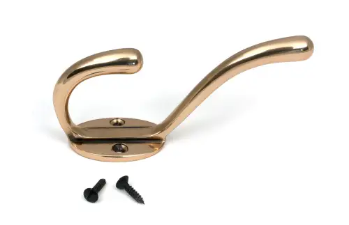 Click Here To Enlarge This Photo Of 52226 From The Anvil Polished Bronze Newbury Hat & Coat Hook