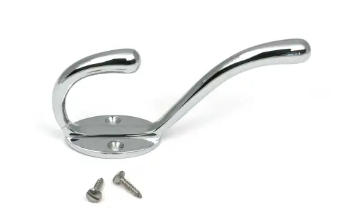 Click Here To Enlarge This Photo Of 52220 From The Anvil Polished Chrome Newbury Hat & Coat Hook