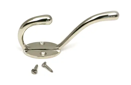 Click Here To Enlarge This Photo Of 52222 From The Anvil Polished Nickel Newbury Hat & Coat Hook