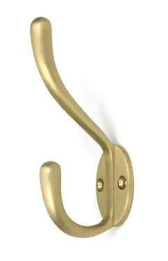 Click Here To Enlarge This Photo Of 52223 From The Anvil Satin Brass Newbury Hat & Coat Hook