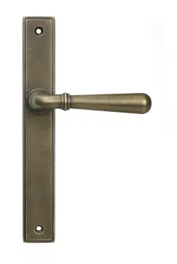 Click Here To Enlarge This Photo Of 52421 From The Anvil Burnished Brass Newbury Slimline Lever Espag&period; Latch Set