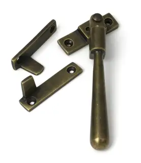 52315 From The Anvil Burnished Brass Night-Vent Locking Newbury Fastener