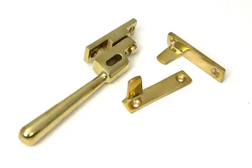 Click Here To Enlarge This Photo Of 52152 From The Anvil Polished Brass Night-Vent Locking Newbury Fastener