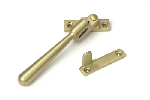Click Here To Enlarge This Photo Of 52316 From The Anvil Satin Brass Night-Vent Locking Newbury Fastener