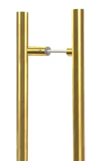 52631 From The Anvil Aged Brass &lpar;316&rpar; 1&period;8m Offset T Bar Handle B2B 32mm &Oslash;