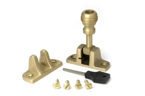 Click Here To Enlarge This Photo Of 52346 From The Anvil Satin Brass Prestbury Brighton Fastener &lpar;Radiused&rpar;