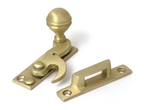 Click Here To Enlarge This Photo Of 52368 From The Anvil Satin Brass Prestbury Sash Hook Fastener
