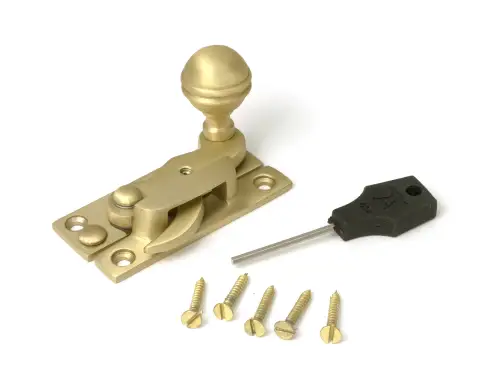 Click Here To Enlarge This Photo Of 52368 From The Anvil Satin Brass Prestbury Sash Hook Fastener