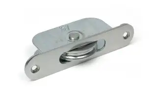 52390 From The Anvil Satin Chrome Radiused Sash Pulley 75kg
