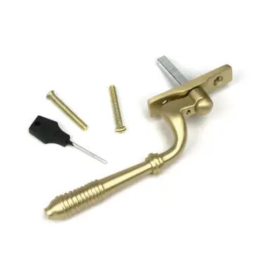 Click Here To Enlarge This Photo Of 52309 From The Anvil Satin Brass Reeded Espag - RH