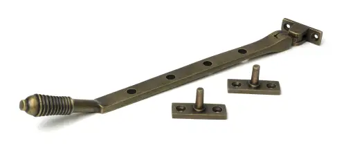 Click Here To Enlarge This Photo Of 52330 From The Anvil Burnished Brass 10" Reeded Stay