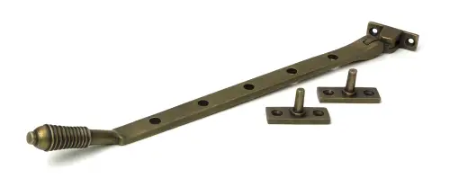 Click Here To Enlarge This Photo Of 52331 From The Anvil Burnished Brass 12" Reeded Stay