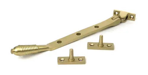 Click Here To Enlarge This Photo Of 52332 From The Anvil Satin Brass 8" Reeded Stay