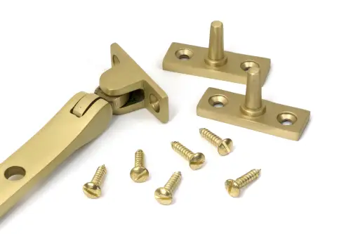 Click Here To Enlarge This Photo Of 52334 From The Anvil Satin Brass 12" Reeded Stay