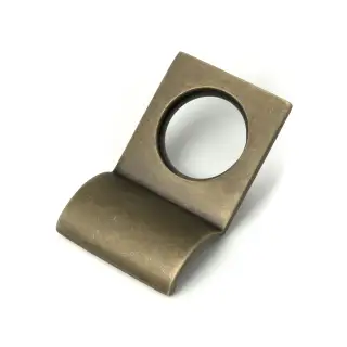 52461 From The Anvil Burnished Brass Rim Cylinder Pull